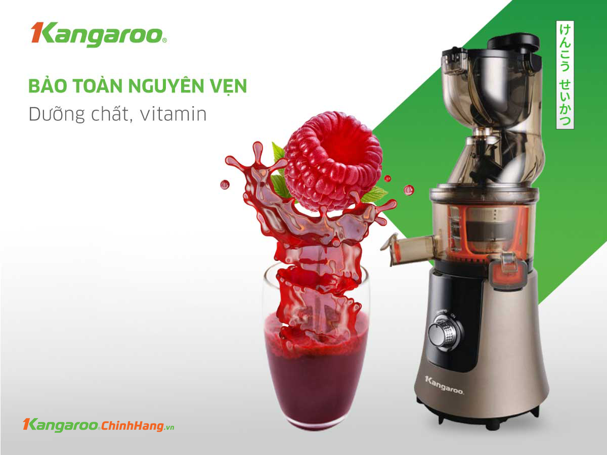 Máy ép chậm Kangaroo KG200SJF - Điện Máy Plus
