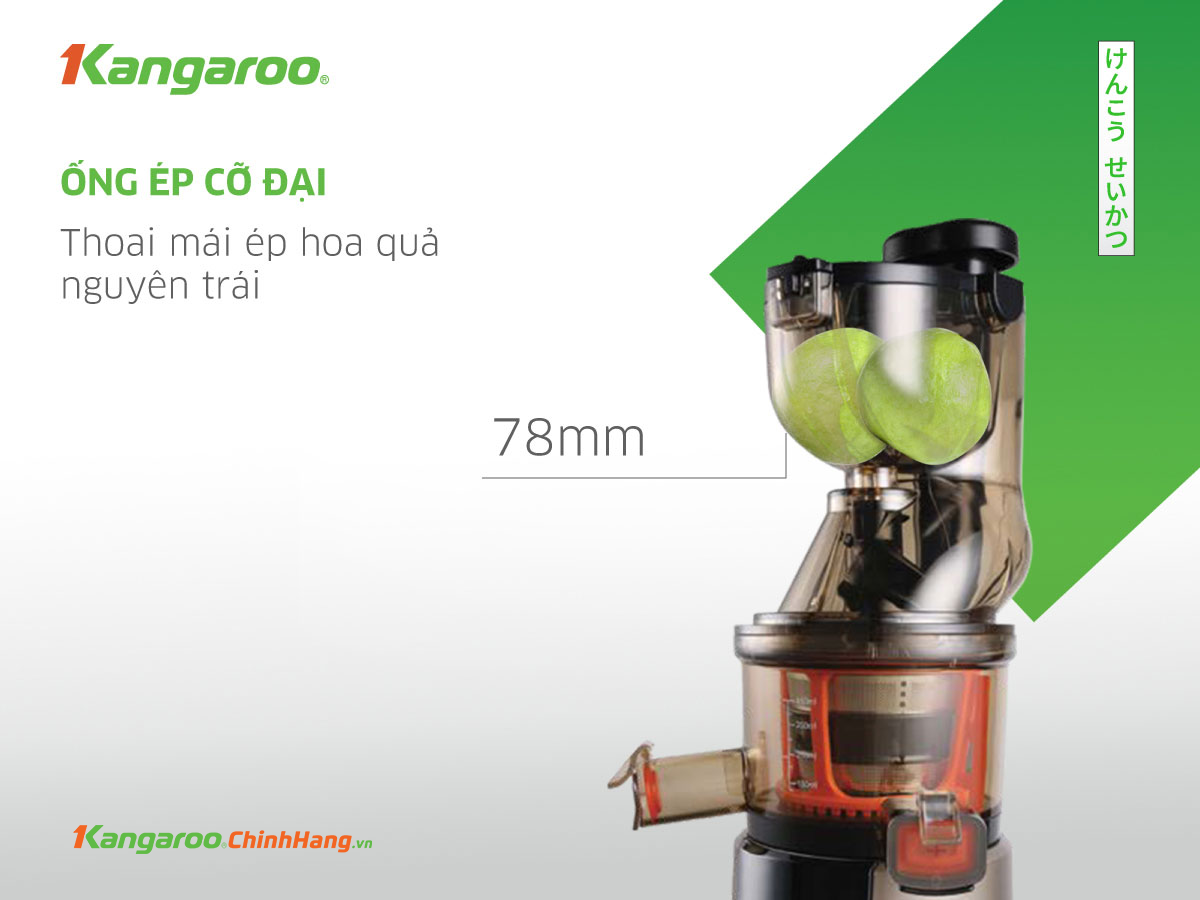 Máy ép chậm Kangaroo KG200SJF - Điện Máy Plus