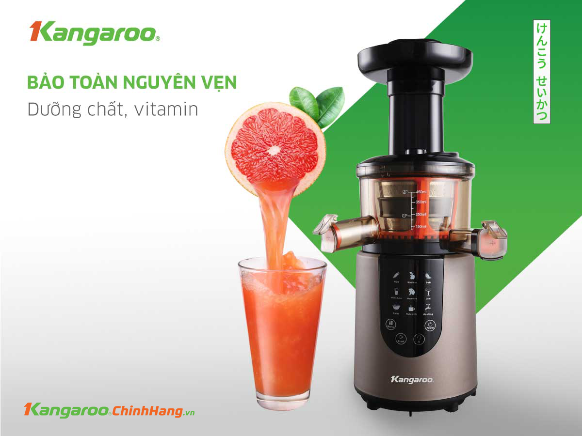 Máy ép chậm Kangaroo KG180SJD - Điện Máy Plus