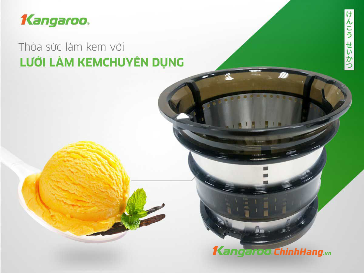 Máy ép chậm Kangaroo KG200SJ - Điện Máy Plus