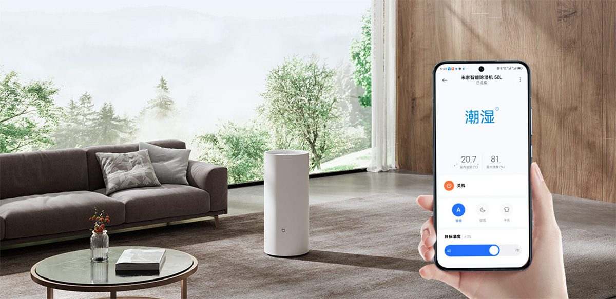 Máy hút ẩm thông minh Xiaomi Mijia 22L - Điện Máy Plus