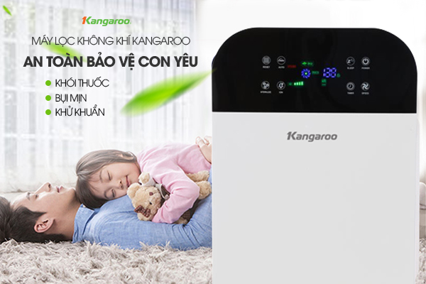 Máy lọc không khí Kangaroo KG40AP - Điện Máy Plus