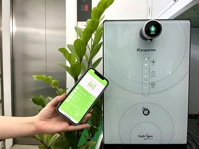 Máy lọc nước Kangaroo Hydrogen ion kiềm KG100EED-IoT - Điện Máy Plus