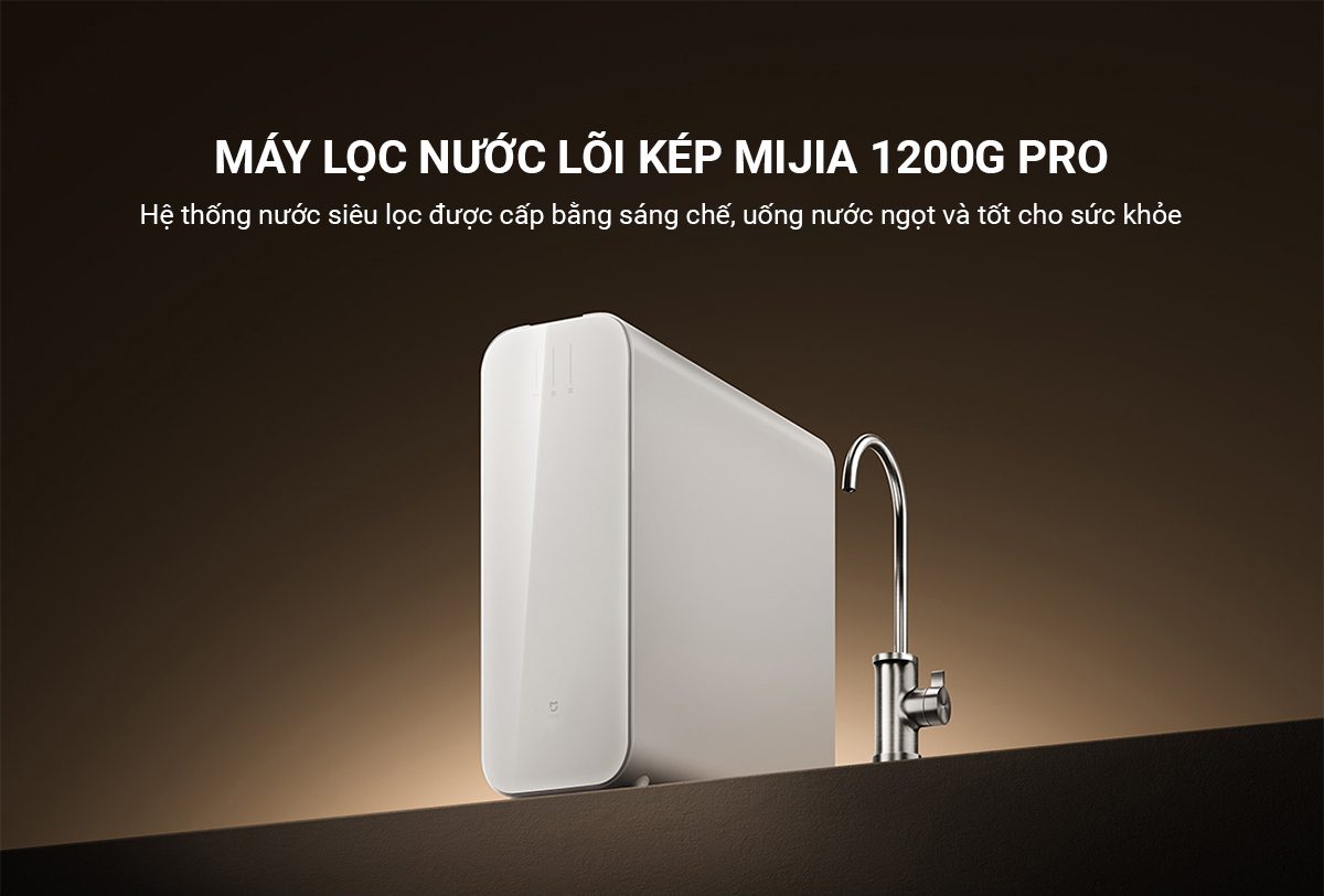 Máy lọc nước Xiaomi 1200G Pro - Điện Máy Plus