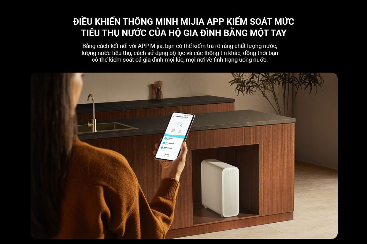 Máy lọc nước Xiaomi 1200G Pro - Điện Máy Plus