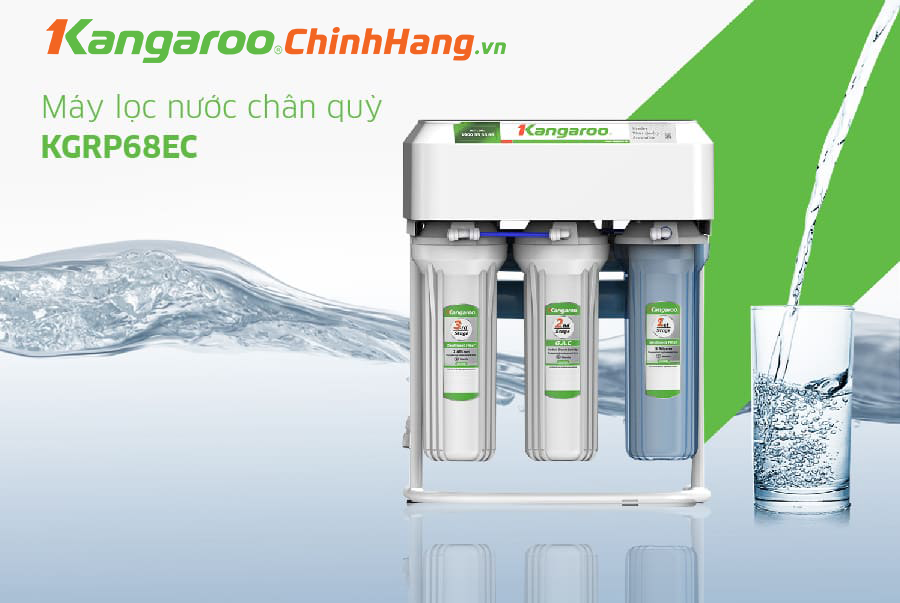 Máy lọc nước Kangaroo KGRP68EC – 6 Lõi Lọc - Điện Máy Plus