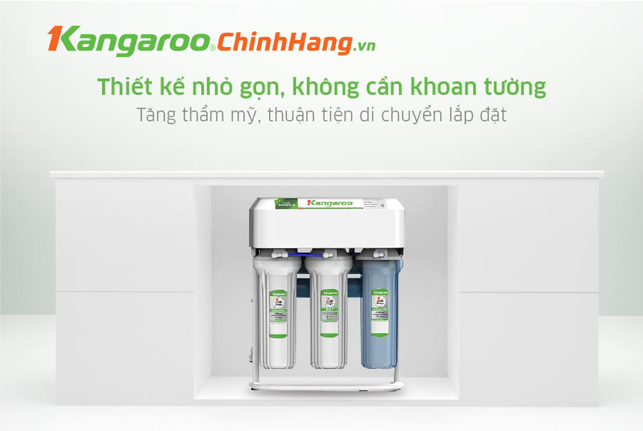 Máy lọc nước Kangaroo KGRP68EC – 6 Lõi Lọc - Điện Máy Plus