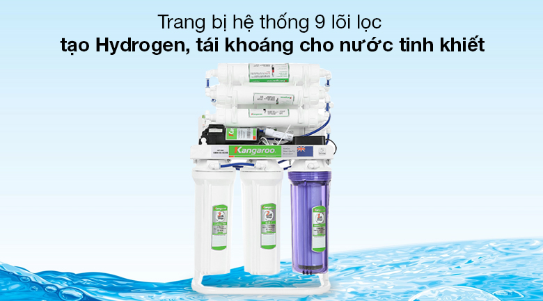 Máy lọc nước Kangaroo hydrogen KGRP09HQ - Điện Máy Plus