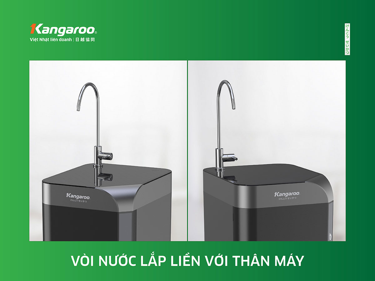 Máy lọc nước Kangaroo Hydrogen Waterfall KG10W2 - Điện Máy Plus