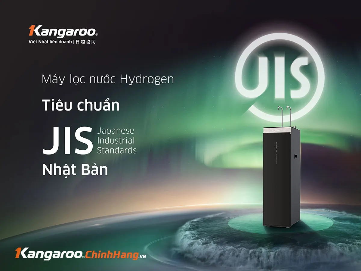 Máy lọc nước Kangaroo Hydrogen nóng lạnh KG11A18 – Mẫu 2025 - Điện Máy Plus