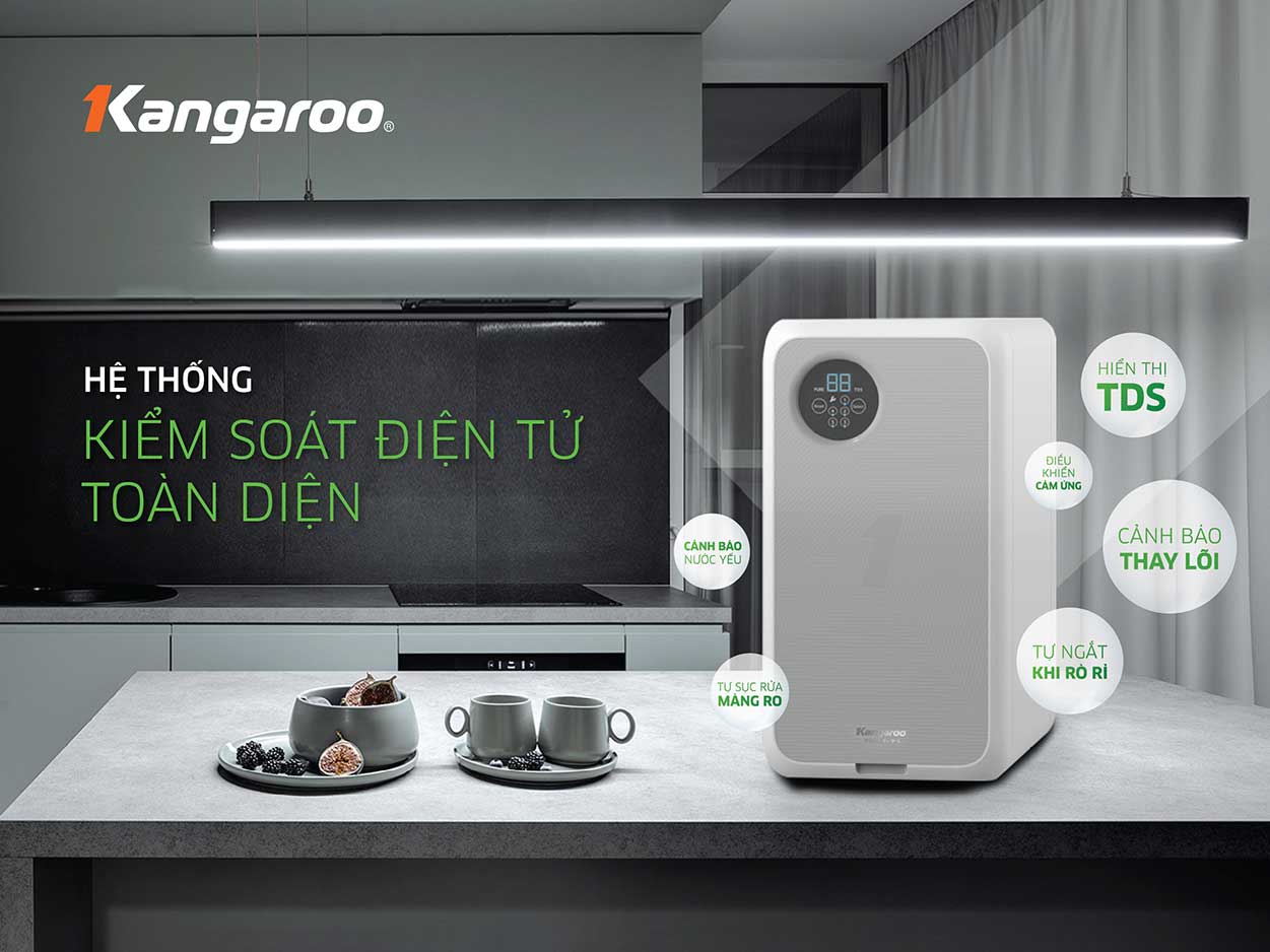 Máy lọc nước Kangaroo Hydrogen KG400HU - Điện Máy Plus