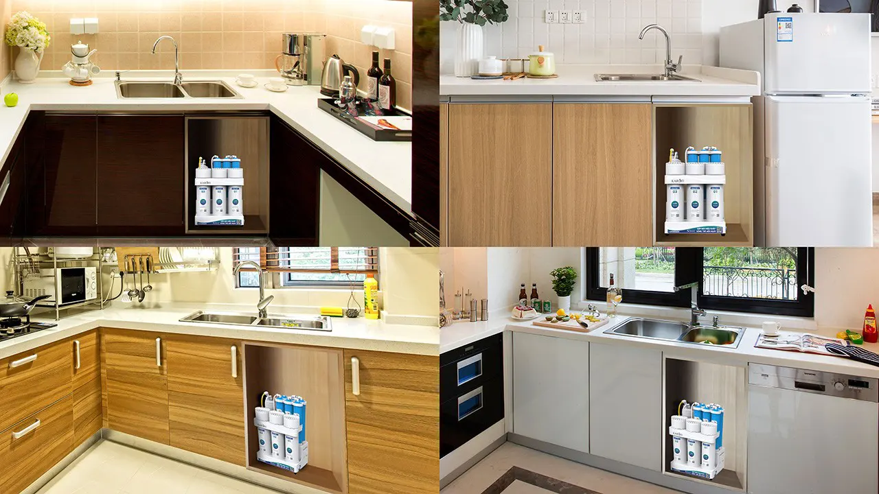 Máy lọc nước Karofi KAQ-U03 Pro – 10 Lõi Rời - Điện Máy Plus