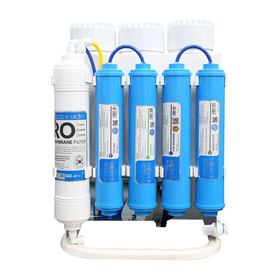 Máy lọc nước Karofi S-s038 + Hydrogen 9 lõi lọc - Điện Máy Plus