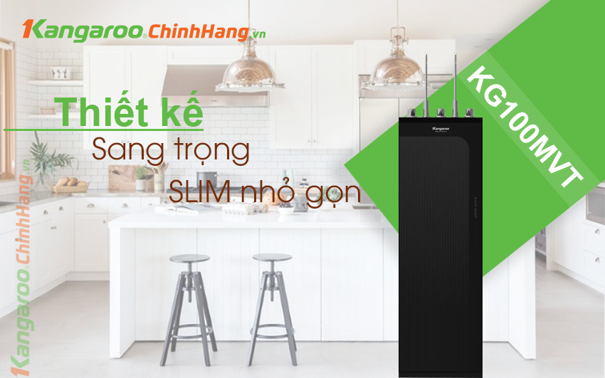Máy lọc nước Kangaroo Hydrogen nóng lạnh KG100MVT - Điện Máy Plus