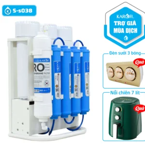 Máy lọc nước Karofi S-s038 + Hydrogen 9 lõi lọc