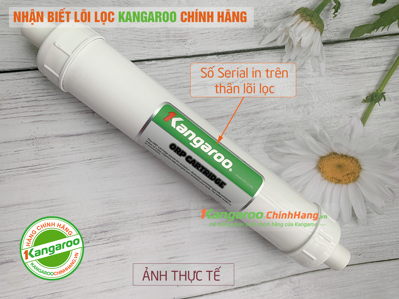 Lõi lọc nước Kangaroo Số 9 – Lõi ORP - Điện Máy Plus