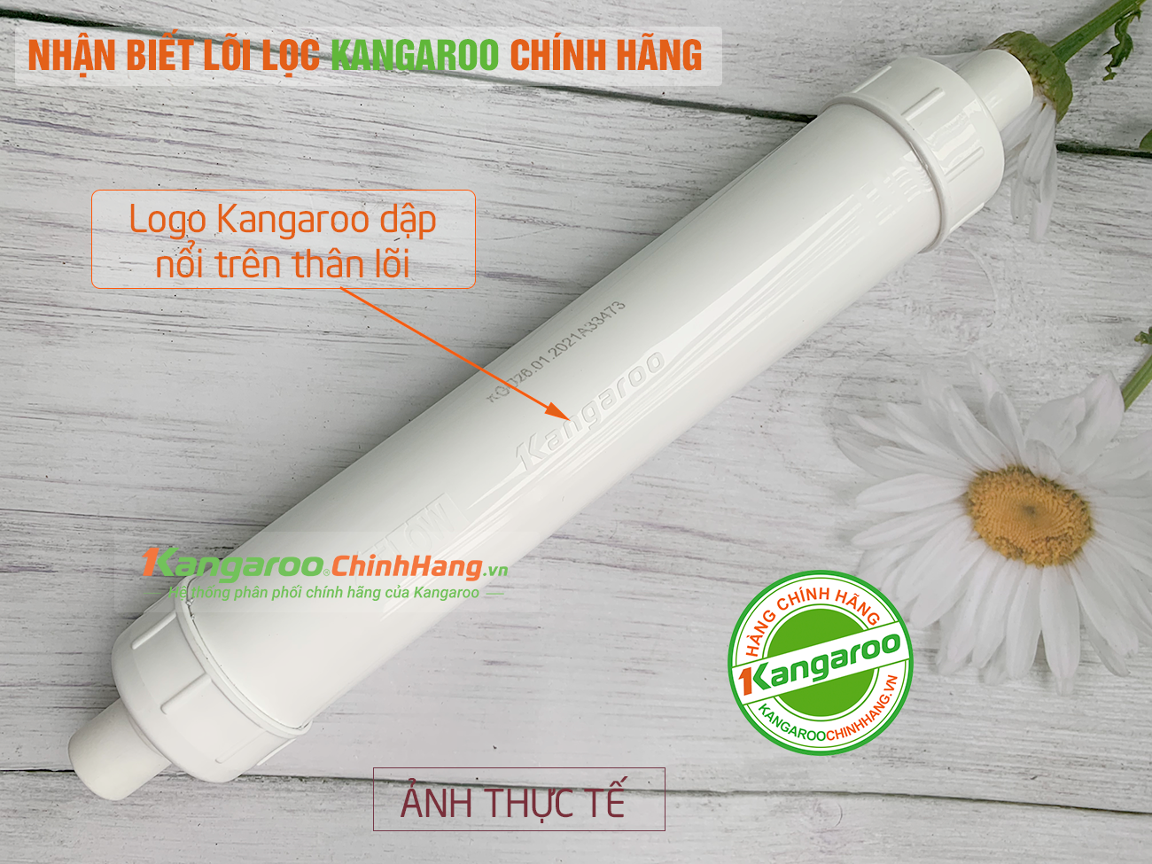 Lõi lọc nước Kangaroo Số 9 – Lõi ORP - Điện Máy Plus