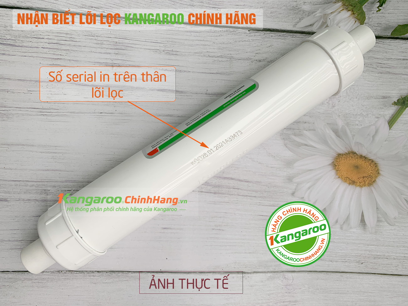 Lõi lọc nước Kangaroo Số 9 – Lõi ORP - Điện Máy Plus