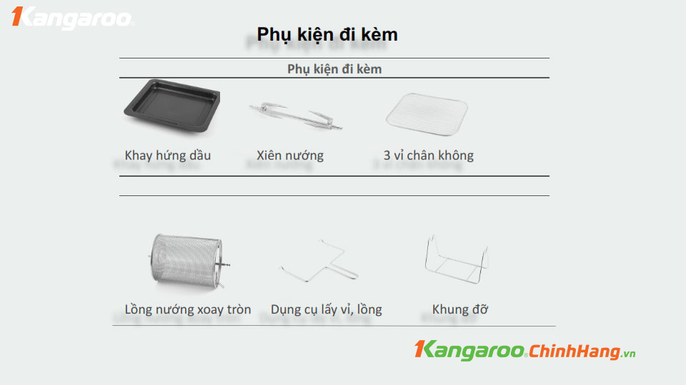 Nồi chiên không dầu Kangaroo KG12AF1A - Điện Máy Plus