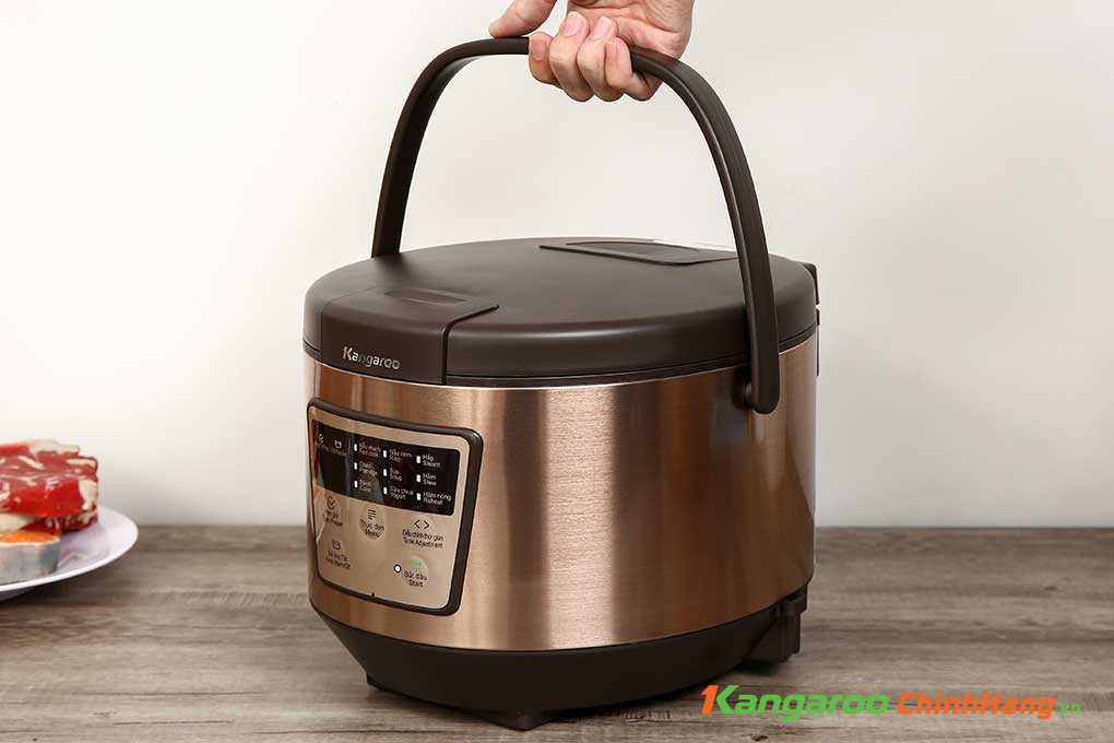 Nồi cơm điện tử Kangaroo KG18DR7 chính hãng Nồi cơm điện tử Kangaroo KG18DR7 - Điện Máy Plus
