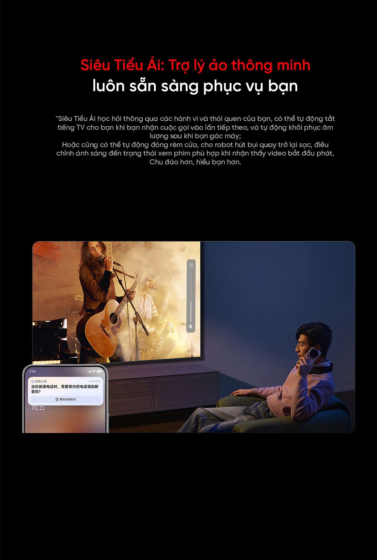 Tivi Xiaomi Redmi X 85 Inch 2025 Nội Địa – Tần Số Quét 240Hz -Ram 4GB/64GB - Điện Máy Plus