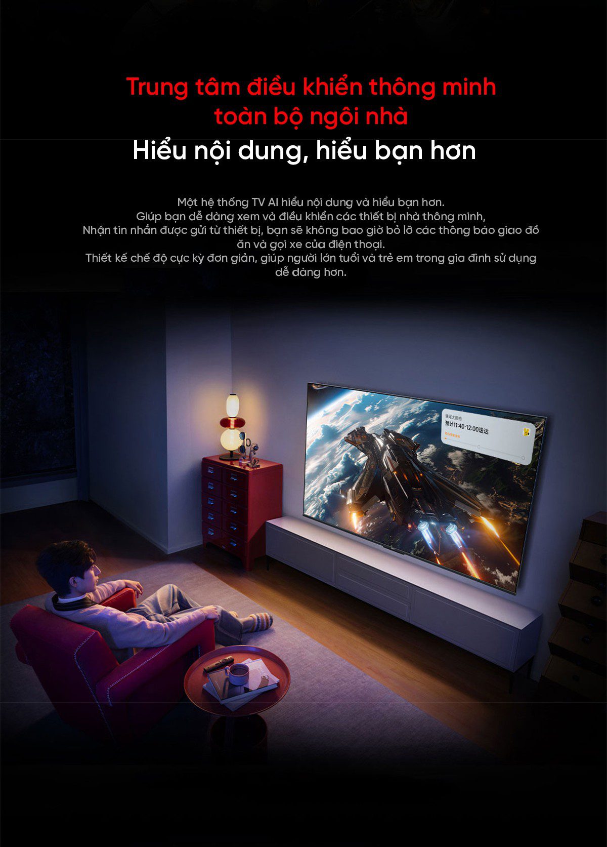 Tivi Xiaomi Redmi X 85 Inch 2025 Nội Địa – Tần Số Quét 240Hz -Ram 4GB/64GB - Điện Máy Plus