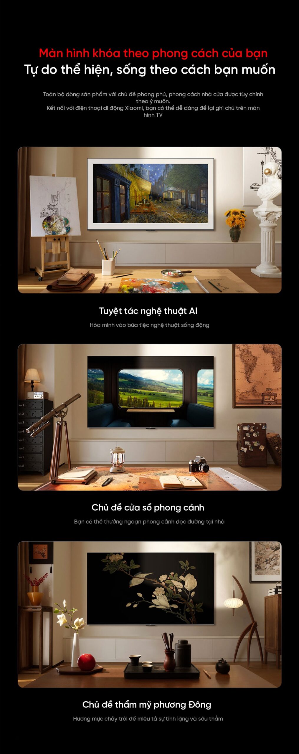 Tivi Xiaomi Redmi X 85 Inch 2025 Nội Địa – Tần Số Quét 240Hz -Ram 4GB/64GB - Điện Máy Plus