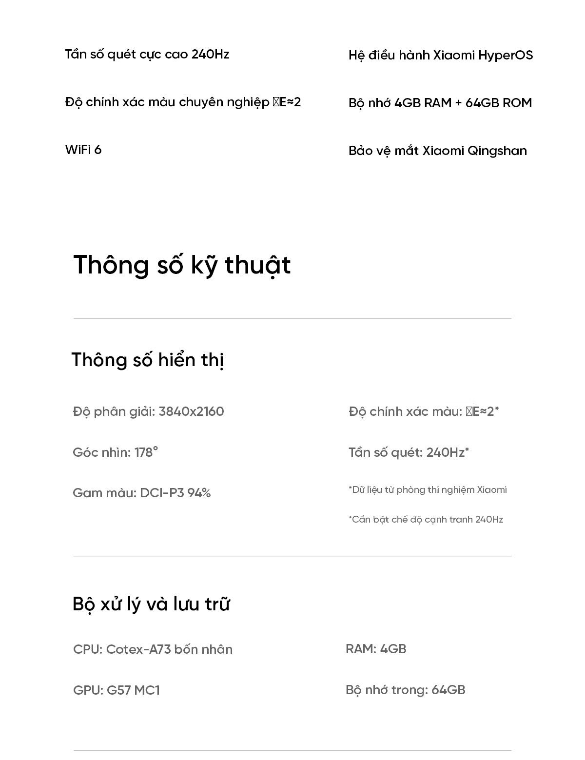 Tivi Xiaomi Redmi X 85 Inch 2025 Nội Địa – Tần Số Quét 240Hz -Ram 4GB/64GB - Điện Máy Plus