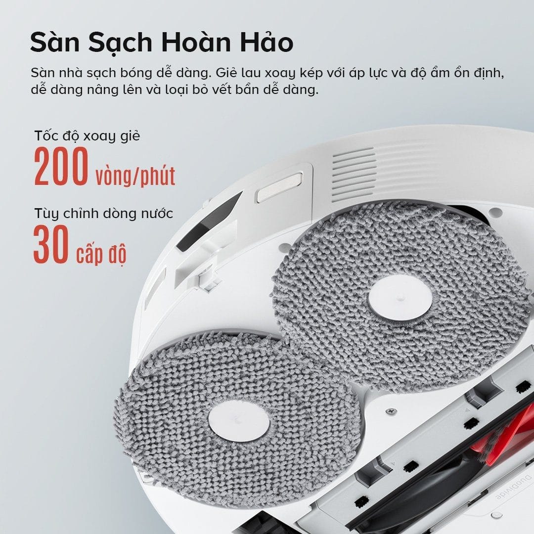 Robot hút bụi Roborock Q Revo Curv - Điện Máy Plus