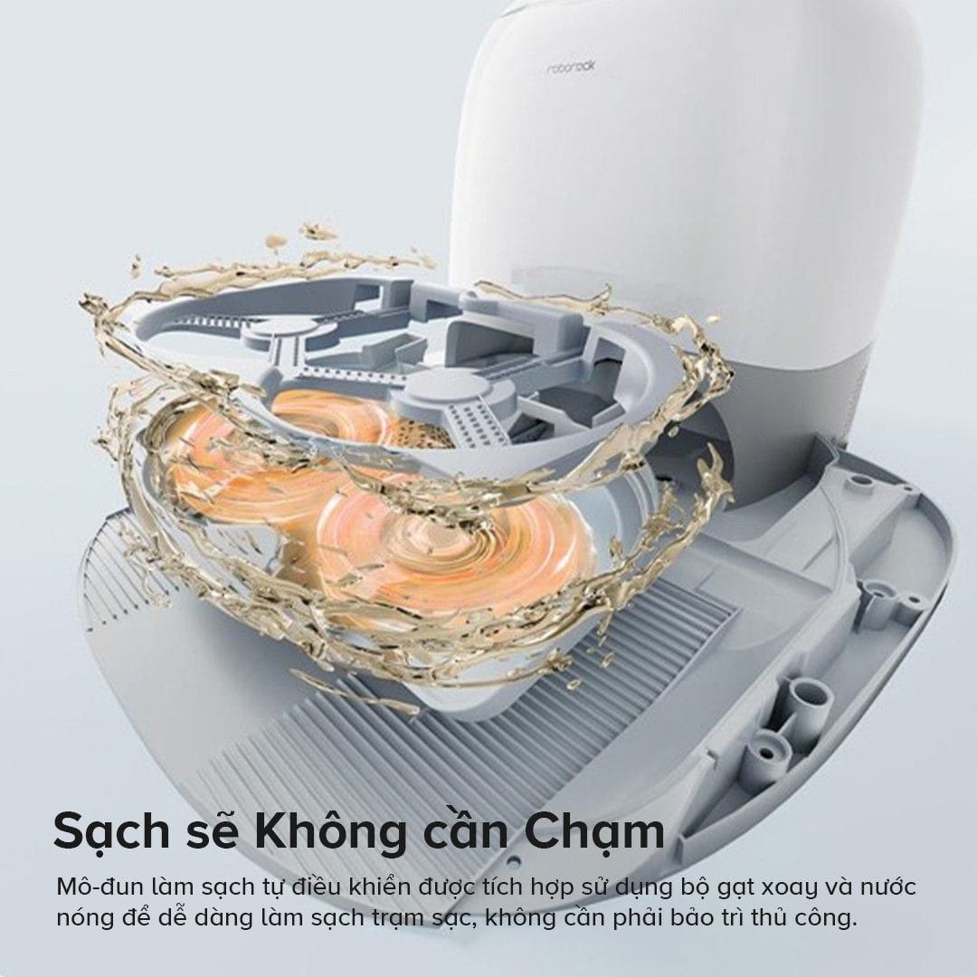 Robot hút bụi Roborock Q Revo Curv - Điện Máy Plus