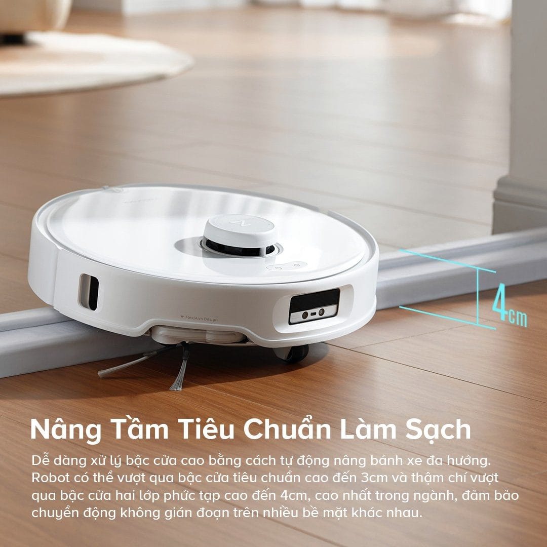Robot hút bụi Roborock Q Revo Curv - Điện Máy Plus