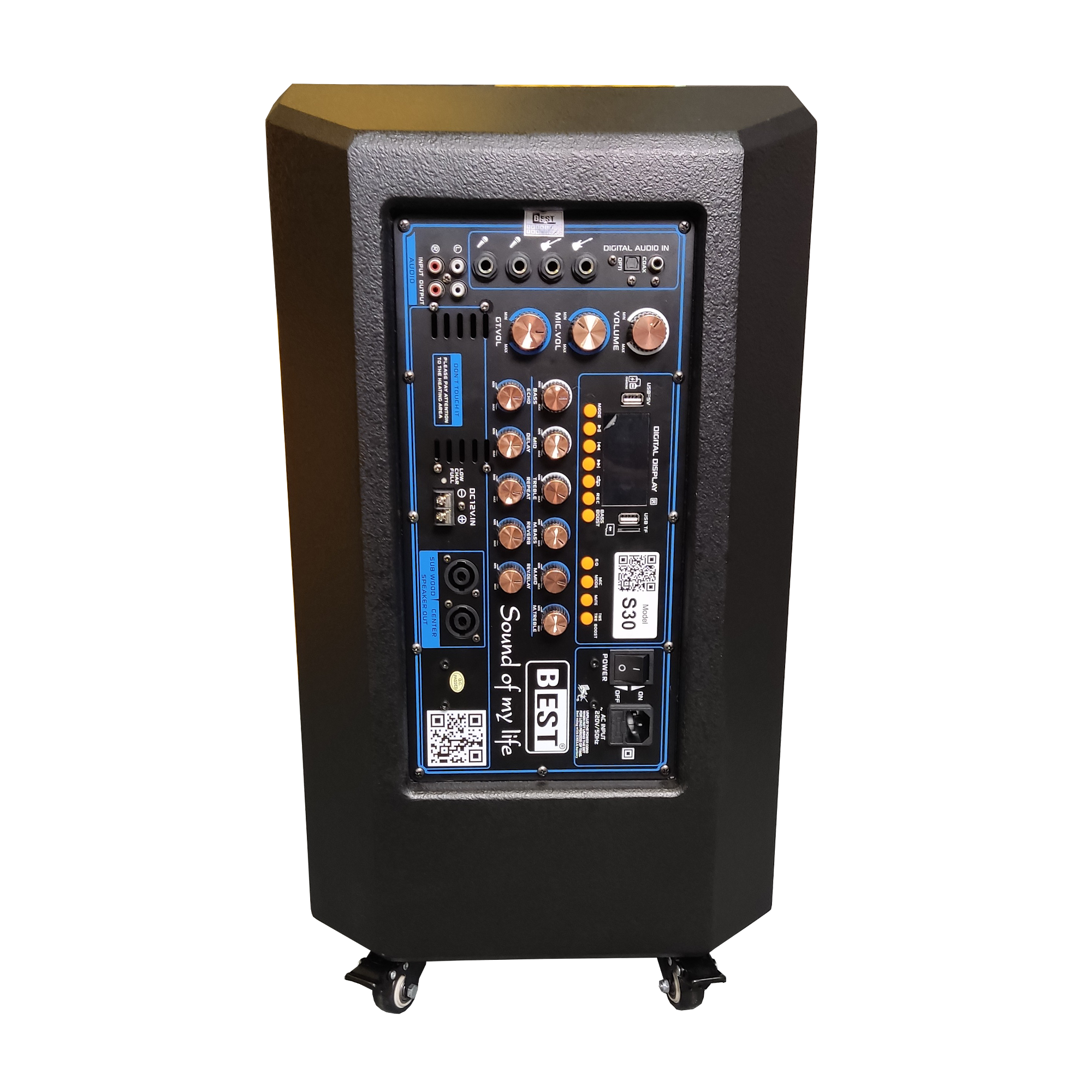 Loa Kéo Karaoke Di Động BEST S30 – Bas30 (3ĐT) - Điện Máy Plus