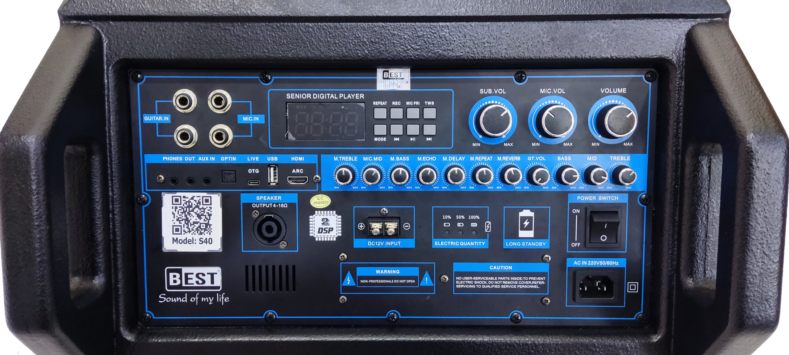 LOA KÉO KARAOKE DI ĐỘNG BEST S40 - Điện Máy Plus