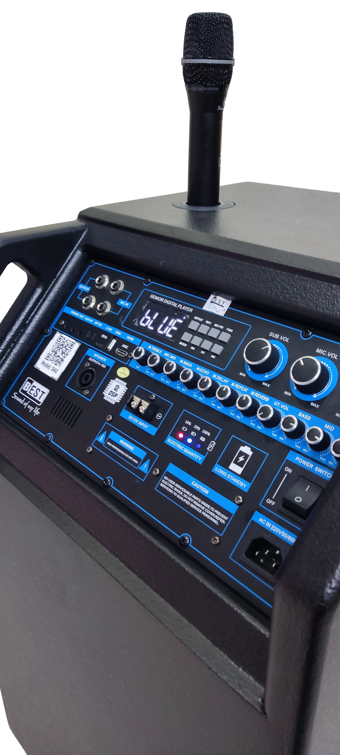 LOA KÉO KARAOKE DI ĐỘNG BEST S40 - Điện Máy Plus