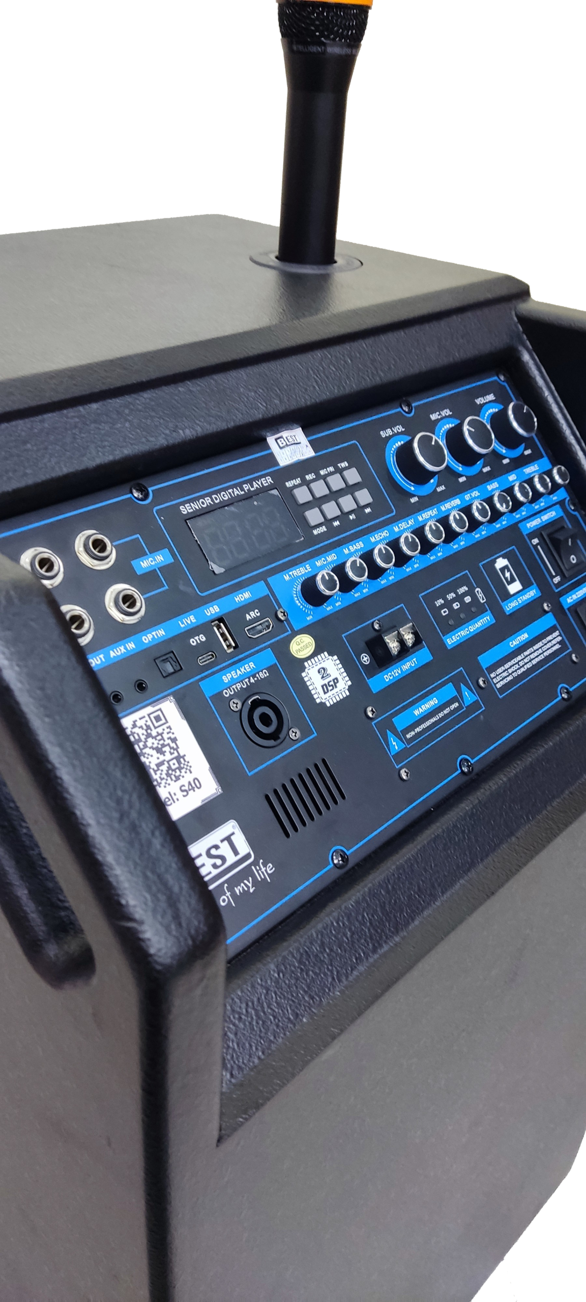 LOA KÉO KARAOKE DI ĐỘNG BEST S40 - Điện Máy Plus