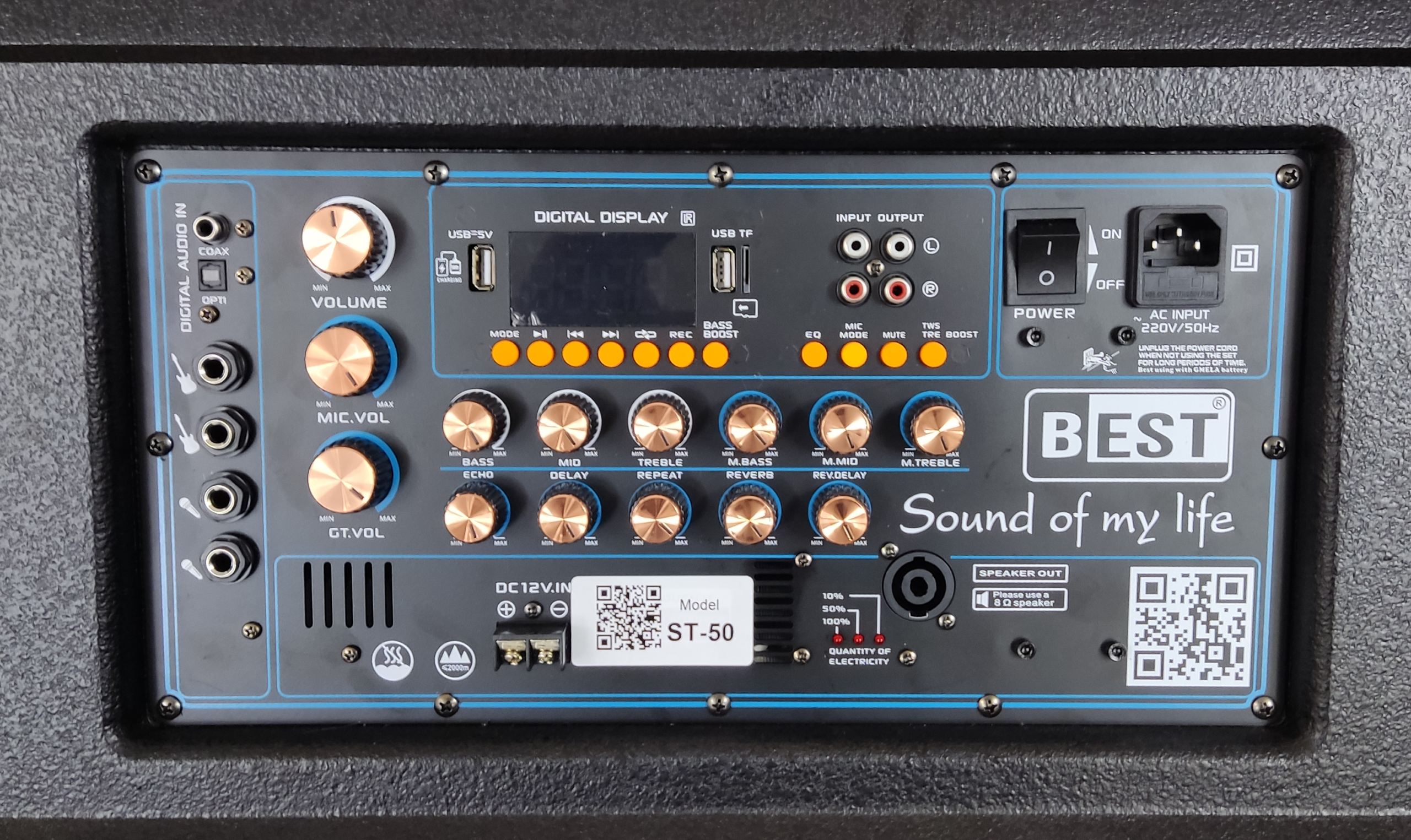 Loa Kéo KARAOKE LOA BEST ST-50 (2 Bas 50 Ngang) - Điện Máy Plus