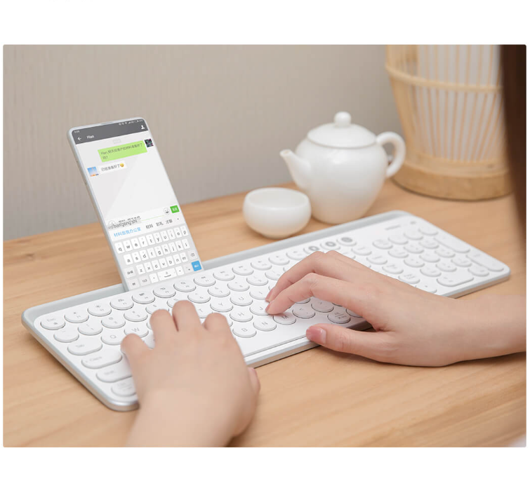 Bàn phím Bluetooth Xiaomi Miiiw MWBK01 – Không dây, 102 phím, kết nối 2 chế độ chính hãng Bàn phím Bluetooth Xiaomi Miiiw MWBK01 – Không dây, 102 phím, kết nối 2 chế độ - Điện Máy Plus
