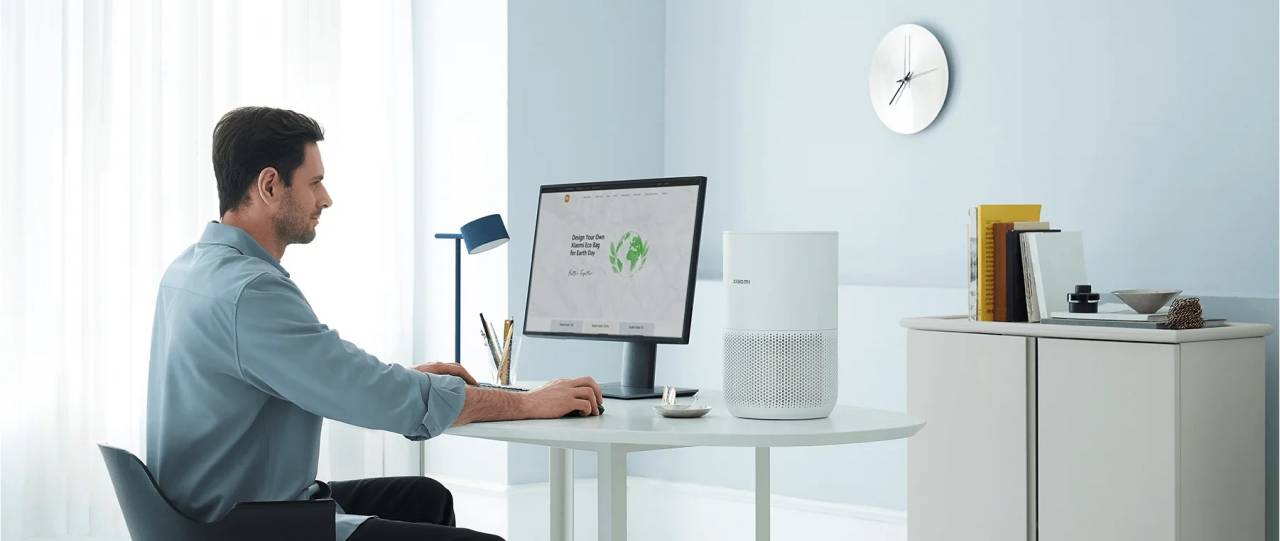 Xiaomi Smart Air Purifier 4 Compact máy lọc không khí diện tích 20 m² - Điện Máy Plus