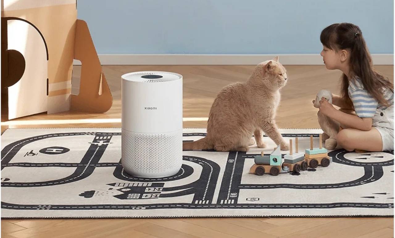 Xiaomi Smart Air Purifier 4 Compact máy lọc không khí diện tích 20 m² - Điện Máy Plus