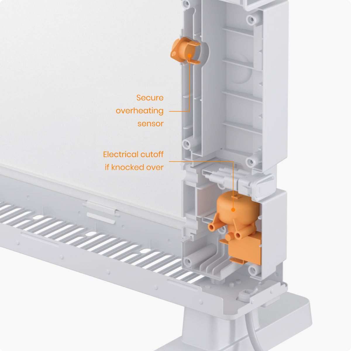 Máy Sưởi Ấm SmartMi Smart Heater 1S Kết Nối App Thông Minh – Bản Quốc Tế - Điện Máy Plus