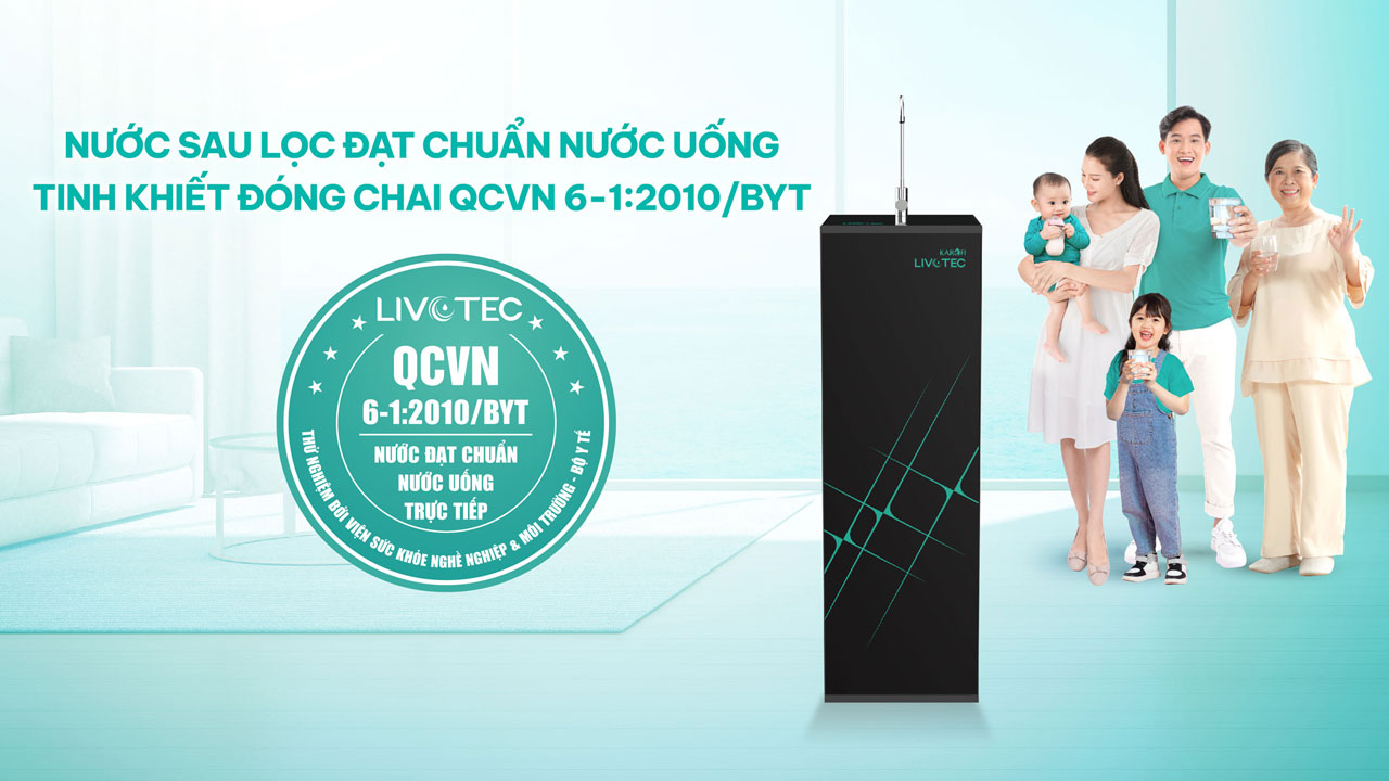 Máy lọc nước Karofi Livotec 606 – New 2025 - Điện Máy Plus