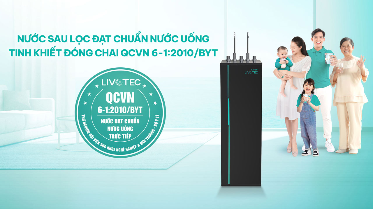 Máy lọc nước nóng lạnh Karofi Livotec 616 – Sản xuất 2025 chính hãng Máy lọc nước nóng lạnh Karofi Livotec 616 – Sản xuất 2025 - Điện Máy Plus