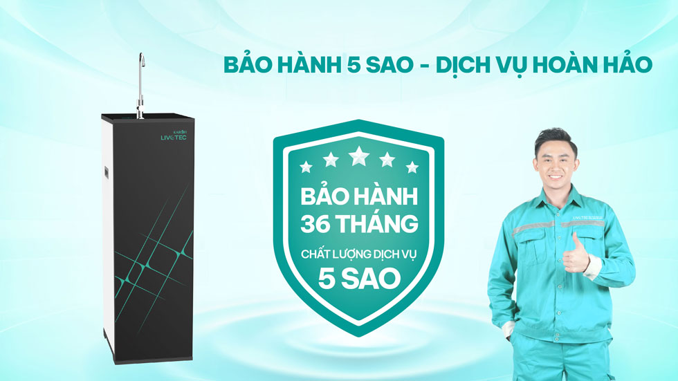 Máy lọc nước Karofi Livotec 606 – New 2025 - Điện Máy Plus