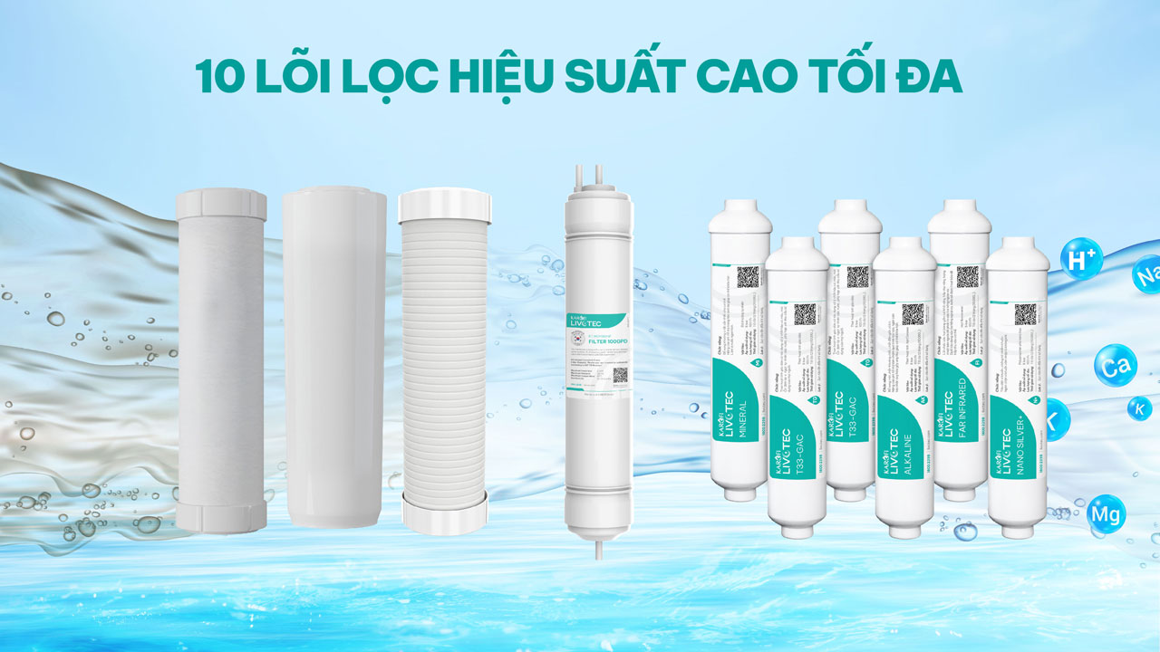 Máy lọc nước nóng lạnh Karofi Livotec 612 – NEW 2025 chính hãng Máy lọc nước nóng lạnh Karofi Livotec 612 – NEW 2025 - Điện Máy Plus