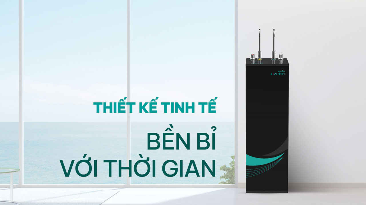 Máy lọc nước nóng nguội Karofi Livotec 615 – Mẫu mới 2025 - Điện Máy Plus