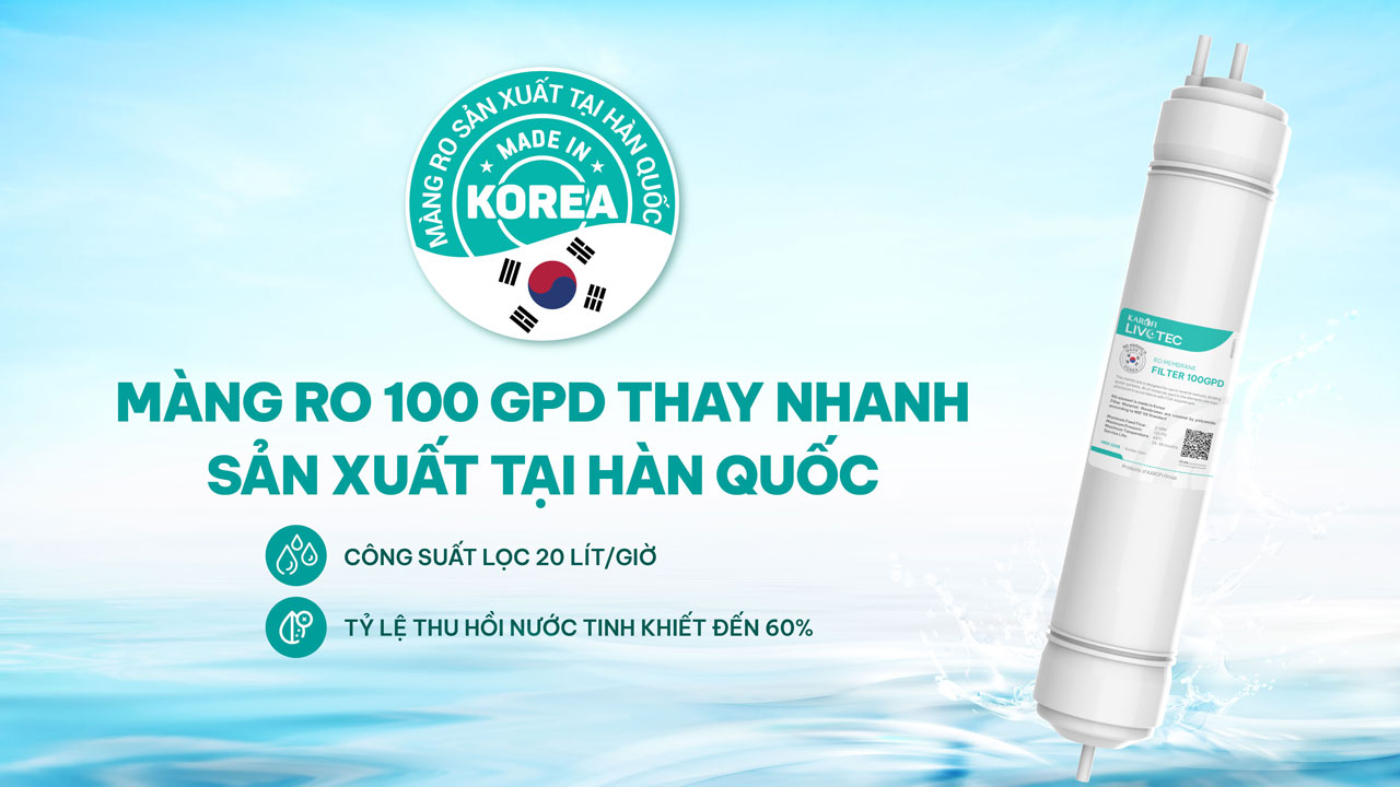 Máy lọc nước nóng lạnh Karofi Livotec 616 – Sản xuất 2025 chính hãng Máy lọc nước nóng lạnh Karofi Livotec 616 – Sản xuất 2025 - Điện Máy Plus