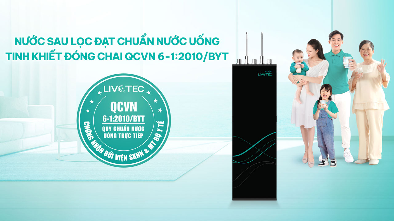 Máy lọc nước nóng lạnh Karofi Livotec 628 – MẪU MỚI 2025 chính hãng Máy lọc nước nóng lạnh Karofi Livotec 628 – MẪU MỚI 2025 - Điện Máy Plus