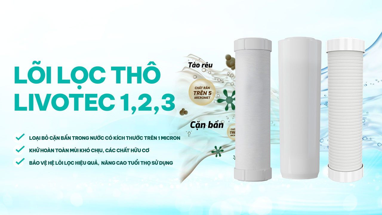 Máy lọc nước nóng lạnh Karofi Livotec 628 – MẪU MỚI 2025 chính hãng Máy lọc nước nóng lạnh Karofi Livotec 628 – MẪU MỚI 2025 - Điện Máy Plus