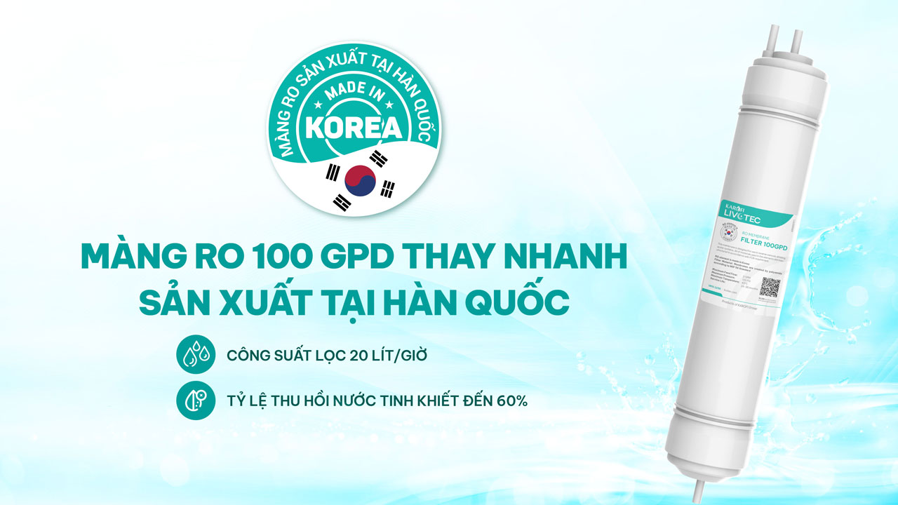 Máy lọc nước nóng lạnh Karofi Livotec 628 – MẪU MỚI 2025 chính hãng Máy lọc nước nóng lạnh Karofi Livotec 628 – MẪU MỚI 2025 - Điện Máy Plus