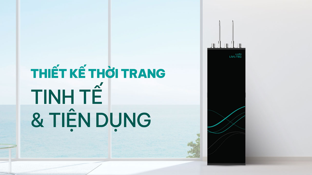 Máy lọc nước nóng lạnh Karofi Livotec 628 – MẪU MỚI 2025 chính hãng Máy lọc nước nóng lạnh Karofi Livotec 628 – MẪU MỚI 2025 - Điện Máy Plus
